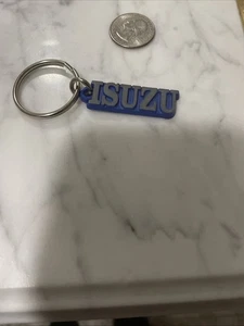 Vintage New Old Stock Metal Isuzu Key Ring - Picture 1 of 3