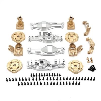 For MJX Hyper Go 1/12 H12Y H12Y+ RC Metal Upgrade Assembly Kit Front Bumper Set - Image 1 of 4