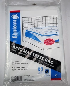 Bolsa de colchón Chateau Products tamaño king 76"x15"x90" 2 millas de grosor - Imagen 1 de 3