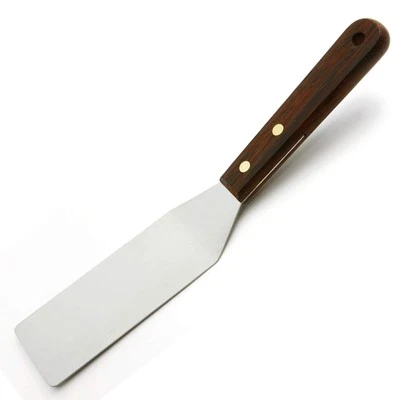 Norpro Stainless Steel Server/Spatula with Wood Handle, 10in/25.5cm, As Shown - Image 1 of 3