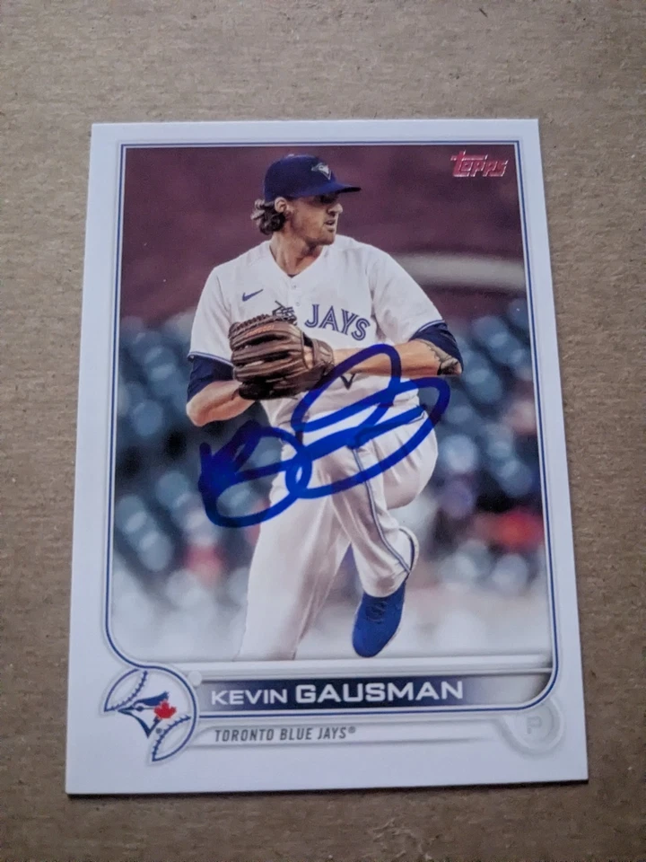 Kevin Gausman Ip Signed 2022 Topps Series 2 Bluejays GTP - Image 1 of 1