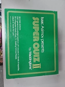 Isaac Asimov Presents Waddingtons Super Quiz II Vintage Board Game Complete 1982 - Picture 1 of 5