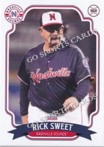 2022 Nashville Sounds Rick Sweet Milwaukee Brewers MGR - Picture 1 of 1