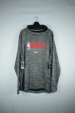 Nike Houston Rockets Team Issued Warm-up Dri-Fit Hoodie AV1359-032 Size 2XL-Tall Cover