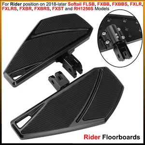 For Harley 2018-ON Softail FXLR Street Bob Sportster S RH1250S Rider Floorboards - Picture 1 of 14