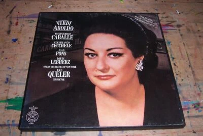 Verdi Aroldo 1980 CBS Masterworks M3X 35906 Stereo 3LP Box Set VG+ NM - Image 1 of 4