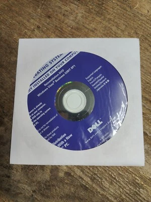 DELL Windows Vista Business 32BIT SP1 OS Reinstallation DP/N: 0G081F - Image 1 of 2