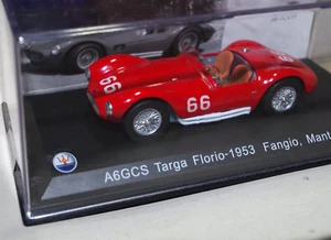 MASERATI A6GCS TARGA FLORIO 1953 #66 FANGIO - MANTOVANI. WITHEBOX, Maßstab 1/43 - Bild 1 von 3