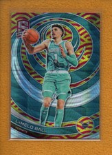 LaMelo Ball 2022-23 Panini Spectra Asia Red & Yellow Prizm #40 /75
