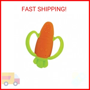 Infantino Lil' Nibbles Textured Silicone Baby Teether - Sensory Exploration and - Picture 1 of 2