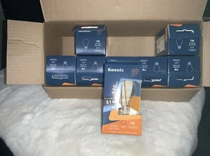 Kosnic KFLM07GLS/E27-CLR-N27-K 7w LED Filament GLS Light Bulb, ES, E27, screw - Picture 1 of 1