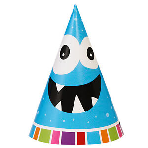 Birthdayexpress Aliens And Monsters Party Supplies Cone Hats (8)