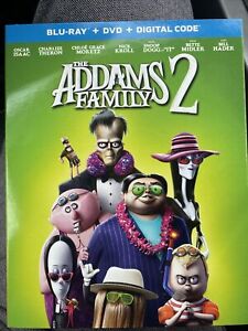 The Addams Family 2 Blu-ray DVD Digital Code Brand NEW Slipcover Charlize Theron