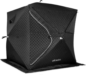 Willowybe Outdoor Sauna Tent Pro - 4-Person, All-Weather, Insulated, Solid, Pano - Picture 1 of 7