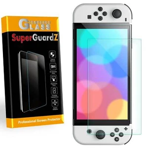 Anti Blue Light Tempered Glass Screen Protector For Nintendo Switch OLED (2021) - Picture 1 of 12