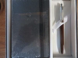 Bolígrafo SHEAFFER marrón y cromado punto blanco con jotter de cuero SHEAFFER - Imagen 1 de 1