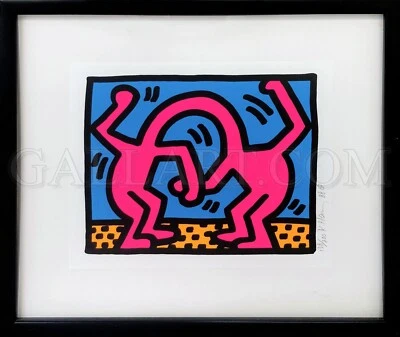KEITH HARING "POP SHOP II (4)" 1988 | SERIGRAFÍA FIRMADA | ARTE POP | GALLART Foto 1 de 4