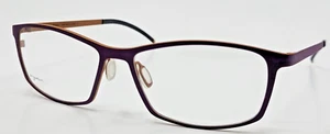 Orgreen Glow 696 Mat Purple/Mat Rust 54-15-139 Titanium Eyeglasses NIB - Bild 1 von 4
