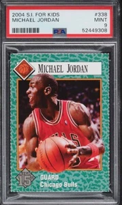 2004 Sports Illustrated For Kids Michael Jordan #338 PSA 9 MINT - Bild 1 von 2