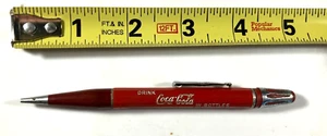 Coca-Cola Vintage 1960s Mechanical Pencil - Bloomington IL Bottling Co VG Rare! - Picture 1 of 8
