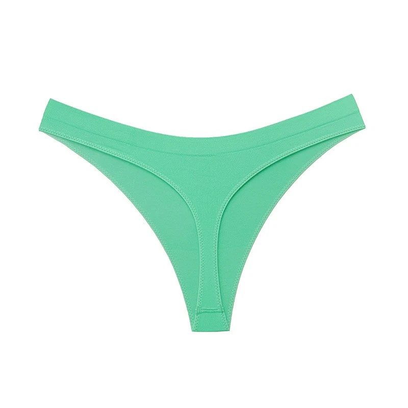 Paquete de 3 bragas sexy bikinis tanga ropa interior de nailon lencería para damas y mujeres Foto 1 de 4
