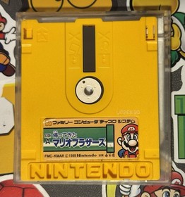 Kaettekita Mario Bros. (Return Of) Famicom Disk Japan Import US Seller
