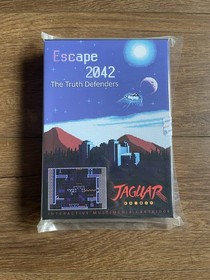 Escape 2042 The Truth Defenders Atari Jaguar NEW Factory Sealed AtariAge Release