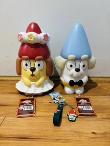 Bluey Gnome | Bride & Groom | Hammerbarn | Bunnings | W/ Key Ring | Sent Tracked - Picture 1 of 9