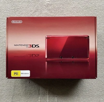 Sealed Nintendo 3DS Flame Red Console AUS - image 1 of 4