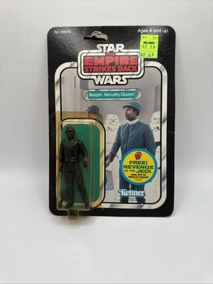 Bespin Security Guard ЧЕРНЫЙ 47 Back-A Star Wars ESB 1982 Kenner НОВЫЙ ЗАПЕЧАТАННЫЙ MOSC - Изображение 1 из 4