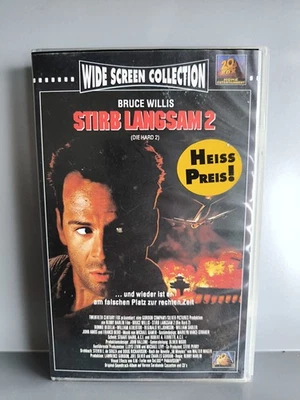 📼Stirb Langsam Teil 2📼 - Bruce Willis - VHS VIDEO Kassette Guter Zustand 👌🏻 - Bild 1 von 3