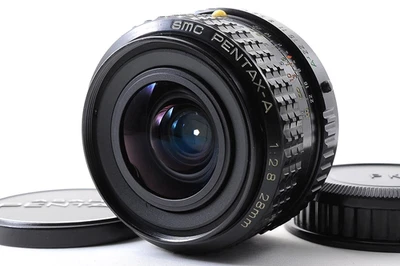 SMC Pentax-A 28mm F2.8 MF Lente Grande Angular Para Montagem K PERTO DE PERFEITO ESTADO+ Do Japão - Imagem 1 de 4