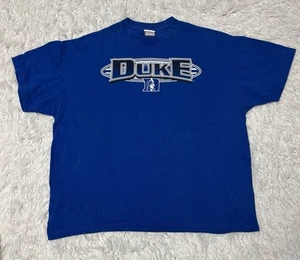 Vintage Y2K Duke Blue Devils Tee Shirt - Size XXL - Picture 1 of 6