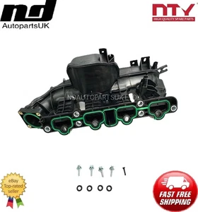 Collector Intake Inlet Manifold For VAUXHALL OPEL ASTRA J (P10) 1.4 09- 2xsensor - Picture 1 of 17