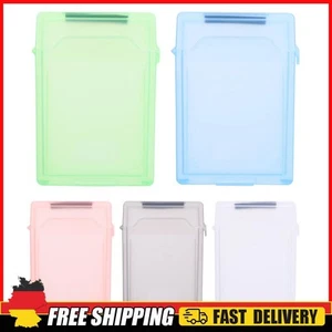 2.5 in HDD SSD Protective Case Moisture-proof SSD Hard Disk Protector Plastic - Bild 1 von 14