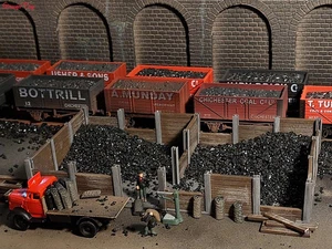 Gaugemaster Fordhampton Coal Storage Compound Kit Maßstab 1:76, Maßstab OO - Bild 1 von 1