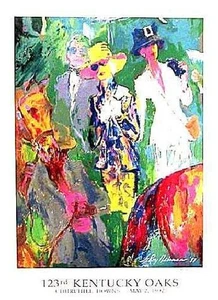 LeRoy Neiman Oaks - Golf firmado a mano por LeRoy Neiman - Imagen 1 de 1