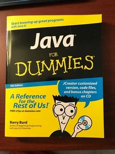 Java for Dummies by Barry Burd (2007, Trade Paperback, Revised edition) - Picture 1 of 3