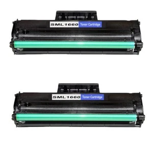 2 cartuchos de tóner negros para Samsung ML1865W SCX3200 SCX3205 SCX3205W MLT-D1042S - Imagen 1 de 2