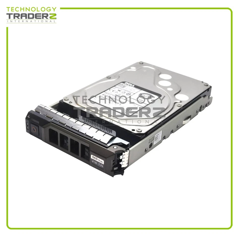 1MVTT Dell 4TB 7.2K SAS 12Gbps 128MB 3.5" Hard Drive - Image 1 of 1