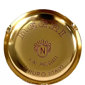 Vintage Advertising Ashtray , Negri Vini Pregiati , Rare Metal 60´s - Picture 1 of 5