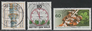 Germany 1985 SC# 1442, 1445, 1446 - Three different stamps - Used Lot # 319 - Picture 1 of 2