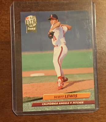 1992 Fleer Ultra Scott Lewis #328 - Image 1 of 2