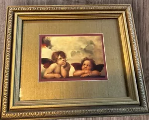 Querubines Putti Ángeles de la Virgen Sixtina ARTE Rafael Marco Personalizado 12.5x10.5" - Imagen 1 de 11
