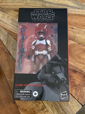 Star Wars Black Series Clone Commander Fox Hasbro Cover