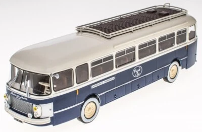 IXO - Autobus di linea marocchina SAVIEM Chausson SC1 1960 linea blu e bianca... - Immagine 1 di 2