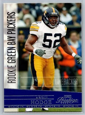 2006 Playoff Prestige  Abdul Hodge #152 Green Bay Packers  Rookie - Image 1 of 2