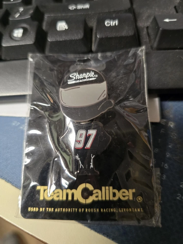 Prendedor de sombrero Bobblehead Kurt Busch Sharpie #97 Foto 1 de 1