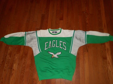 vintage starter PHILADELPHIA EAGLES M SWEATSHIRT Cover