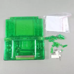Clear GREEN Full OEM Replacement Housing Shell Screen Lens For Nintendo DS Lite - Picture 1 of 12